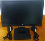 Hp W2071d A3m48a Black 20 In Led Backlit Lcd Monitor. Fixed Price $25.00.