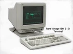 Ibm 3151 Terminal & Keybd, Working ! 09f3484 09f3485 Refurbed!. Fixed Price $225.00.