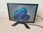 Acer Lcd Flat Screen Computer Monitor 17 X173w B W/ Power Cord & Vga Cable. Fixed Price $19.95.