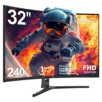 Z-edge 32" 1080p Fhd 240hz 1ms Curved Gaming Monitor, Freesync, 2x Hdmi + 1x Dp. Fixed Price $229.99.