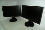 Lot-2 Viewsonic Vg2228wm-led 22" Monitor Speakers Usb Hub 1080p Dvi Vga Vs14298. Fixed Price $149.75.