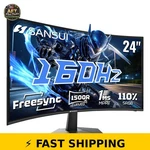 Sansui 24" Curved 160hz Gaming Monitor Fhd 1080p. Fixed Price $139.99.