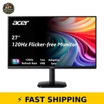 Acer 27 Inch Kb272 Fhd Monitor - 120hz, Freesync, 1ms Response. Fixed Price $153.99.