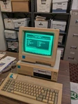 Leading Edge Computer Dc-2011 - Dr-1240 Monitor- Dc-2014 Mechanical Keyboard. Fixed Price $1500.00.