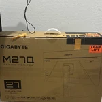 Gigabyte M27q 27" Qhd Ips Gaming Monitor 170hz 0.5ms Kvm Osd Sidekick. Fixed Price $225.00.