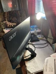 Acer 21.5 Inch R221q Gaming Monitor Full Hd With Hdmi Works Great 75hz 1080p. Fixed Price $75.00.