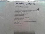 Lenovo G34w-10 34-inch Wqhd Curved Gaming Monitor, 21:9 Ultra-wide, 3 Side. Fixed Price $277.31.