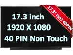 New Asus Rog Strix Xg17ahp Xg17ahpe 17.3" Fhd Led Lcd Screen Panel 240hz 40 Pins. Fixed Price $118.99.