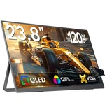 Uperfect 23.8" Portable Monitor 120hz Larger Screen 1080p Fhd For Computer Pc Ps. Fixed Price $100.99.