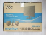 Aoc E2260sw 21.5" Led Computer Monitor. New Sealed.. Fixed Price $272.00.