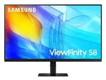 Samsung 27" Viewfinity S8 (s80d) 4k Uhd Hdr10 Ips Monitor, Hdmi/dp/usb, Black. Fixed Price $269.99.