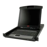Apc Ap5808 17" Rack Lcd Console With Integrated 8 Port Analog Kvm Switch. Fixed Price $1204.99.