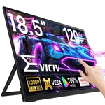 Eviciv 18.5" 120hz Touch Screen Portable Monitor 1080p Gaming For Pc Xbox Ps 4 5. Fixed Price $139.99.