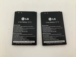 Set Of Two (2) Oem Lg Bl-44js Battery For Smart Phone Eac61838702. Fixed Price $9.99.