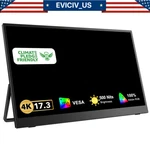 Eviciv 17.3" Lcd Game Monitor Pc 4k 2160p Screen For Dslr Raspberry Pi 3b 4 Ps5. Fixed Price $119.99.