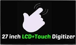 Dell All-in-one 27 Ec27250 27" Touchscreen Fhd Touch Lcd Screen Display. Fixed Price $379.00.