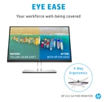 Brand New Hewlett Packard Hp E22 G4 21.5" Monitor Fhd Ips Led Part No. 9vh72aa. Fixed Price $127.20.