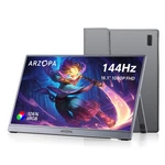 Arzopa 16.1'' 144hz Portable Gaming Monitor, 106% Srgb 1080p Fhd Kickstand Po.... Fixed Price $183.16.