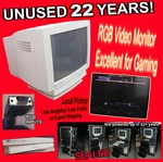 Unused 22 Years!!! 17 Impression 7 Plus Dc-770 Ba Crt Rgb Video Monitor Gaming. Fixed Price $349.00.