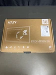 Msi Pro Mp165 E6 16" Class Full Hd Lcd Monitor, 16:9, Matte Black. Fixed Price $69.43.