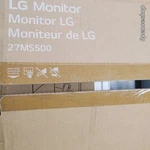 Open Box Lg 27ms500-b 27" Ips Fhd 1920x1080 100hz 5ms Hdmi Borderless Monitor. Fixed Price $79.90.