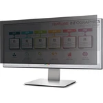 Rocstor Pv0030b1 Privacy Filter 34" Widescreen 21:9. Fixed Price $139.09.