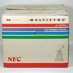 1986 Nec Jc-1401p3a Multisync 13" Color Crt Monitor - Original Box & Styrofoam. Fixed Price $849.87.