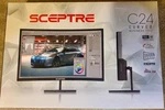 Sceptre Curved 24-inch Gaming Business Pro Monitor 1920x1080. Fixed Price $90.00.