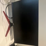 Acer Computer Monitor Black Screen Red Stand Stylish Design Dual Color Display. Fixed Price $80.00.