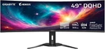 Gigabyte Aorus Co49dq Qd-oled 49" 144 Hz 5120 X 1440 Curved Gaming Monitor. Fixed Price $799.99.