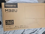 Gigabyte M32u-sa 32" 4k Uhd (3840 X 2160) 144hz Gaming Monitor. Fixed Price $600.00.