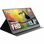 Aoc 16e10 16" Class Full Hd Led Monitor, 16:9, Black. Fixed Price $125.16.