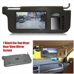 7" Car Lcd Rear View Mirror Screen Monitor Dvd/vcd/gps/tv Sun Visor Left/right. Fixed Price $76.80.