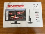 Sceptre E248w-19203rt 24" Led 1080p 75hz Monitor Hdmi/vga Adaptive-sync Nib. Fixed Price $59.99.