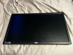 Aoc E2280swdn Black 21.5" Led-lit Monitor, Full Hd 1080p, 5ms, 20m:1 Dcr, Vga/dv. Fixed Price $30.00.