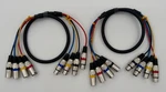 Heams 4 Colored Channel Xlr Cables. 3ft . Pack Of 2. Fixed Price $29.99.