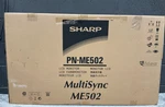 Sharp Multisync 50" Led Lcd Monitor 4k Pn-me502 New! Open Box!. Fixed Price $729.99.