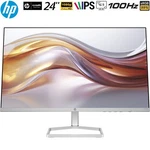 Hewlett Packard 524sf Series 5 24" Fhd Ips Monitor Black/silver. Fixed Price $132.99.