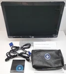 Hp W1907 19" Lcd Computer Monitor Vga Dvi W/ Built In Speakers + Cables/box/bag. Fixed Price $69.99.