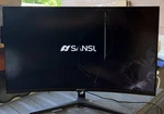 Sansui Es-g32c1q 32 Curved Wqhd Gaming Monitor Cracked Screen For Parts. Fixed Price $29.99.