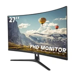 Crua 27" Curved Monitor, Fhd(1920x1080p) Va Panel, 100hz, 120% Srgb Professio.... Fixed Price $159.08.
