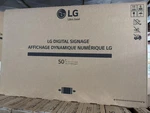 Lg 50" 4k Display Digital Signage Tv Built In Speakers Lg50ul3j-m. Fixed Price $249.99.