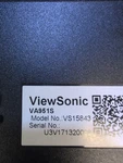 Nice Viewsonic Va951s 19" 4:3 Lcd Monitor Vga Dvi (no Stand) Tested -. Fixed Price $32.80.