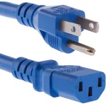 Unirise - Pwr515pc1306fblu 6ft Blue Desktop/ Monitor/ Tv Power Cord,. Fixed Price $31.95.