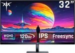 32 Inch 2k 120hz Computer Monitor, Ips Qhd 2560 X 1440p Monitor With Ultra-thin. Fixed Price $323.99.