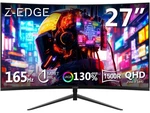 Z-edge 27" 2k Qhd 2560x1440 165hz 1ms Curved Gaming Monitor, Freesync, Hdmi, Dp. Fixed Price $169.99.