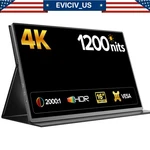 Eviciv 16 Inch 4k Portable Monitor Hdr Screen 1200 Nits 100% Srgb Ultra Slim New. Fixed Price $139.99.