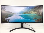Lg 34bl85c-b 34'' 21:9 Ips Qhd Curved Screen (3440x1440) With Stand. Fixed Price $249.99.