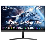 Arcticpro 24" 120hz Fhd 1080p Ips 1ms Computer Monitor 99% Srgb Gaming. Fixed Price $119.98.