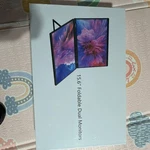 Wisecoco 15.6 Inch Foldable Dual Portable Monitor Display Rd156f01g-t. Fixed Price $135.00.